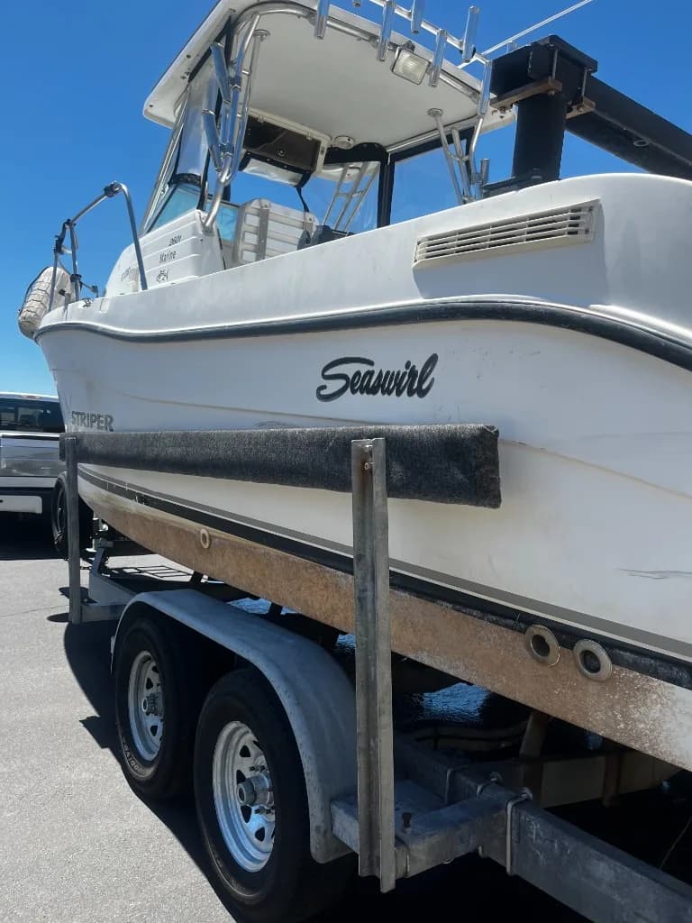 Seaswirl Striper — Full Hull — before